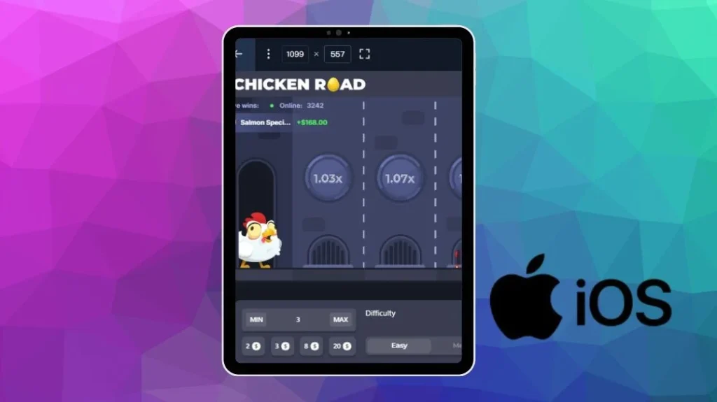Chicken Road на iPhone и iOS